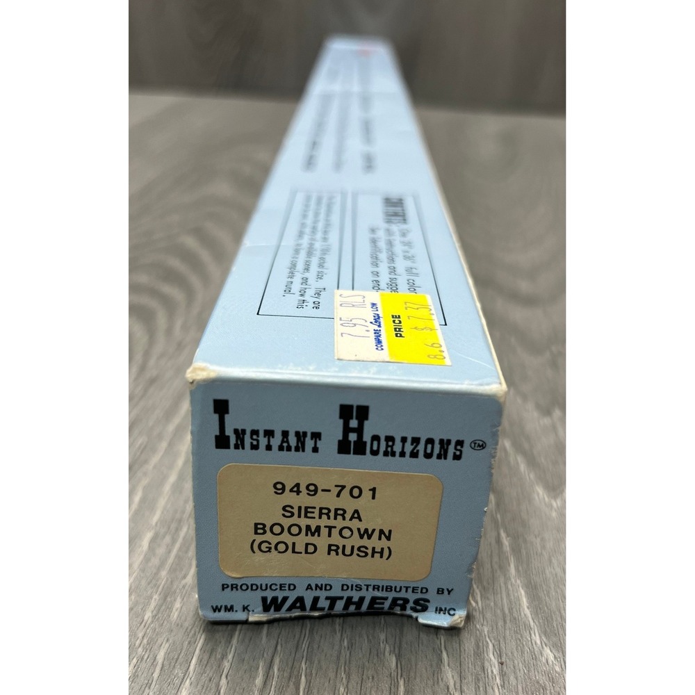 Walthers Instant Horizons Sierra Boomtown Gold Rush Background 949-701 24x36in